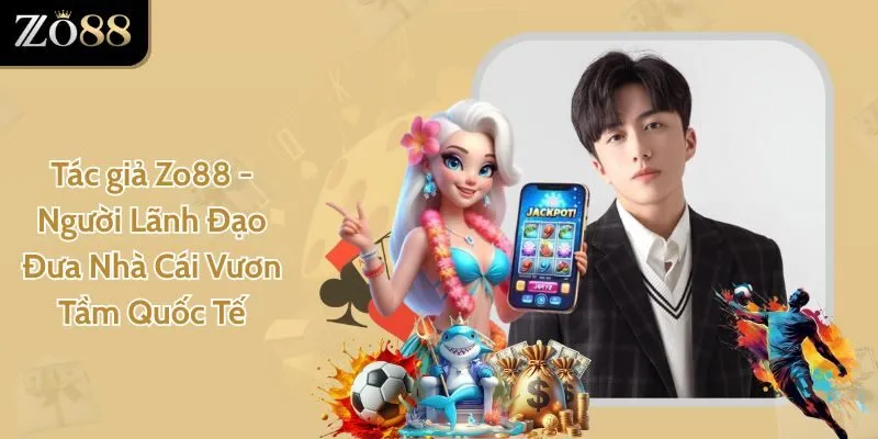 Tác giả Zo88 - Người Lãnh Đạo Đưa Nhà Cái Vươn Tầm Quốc Tế